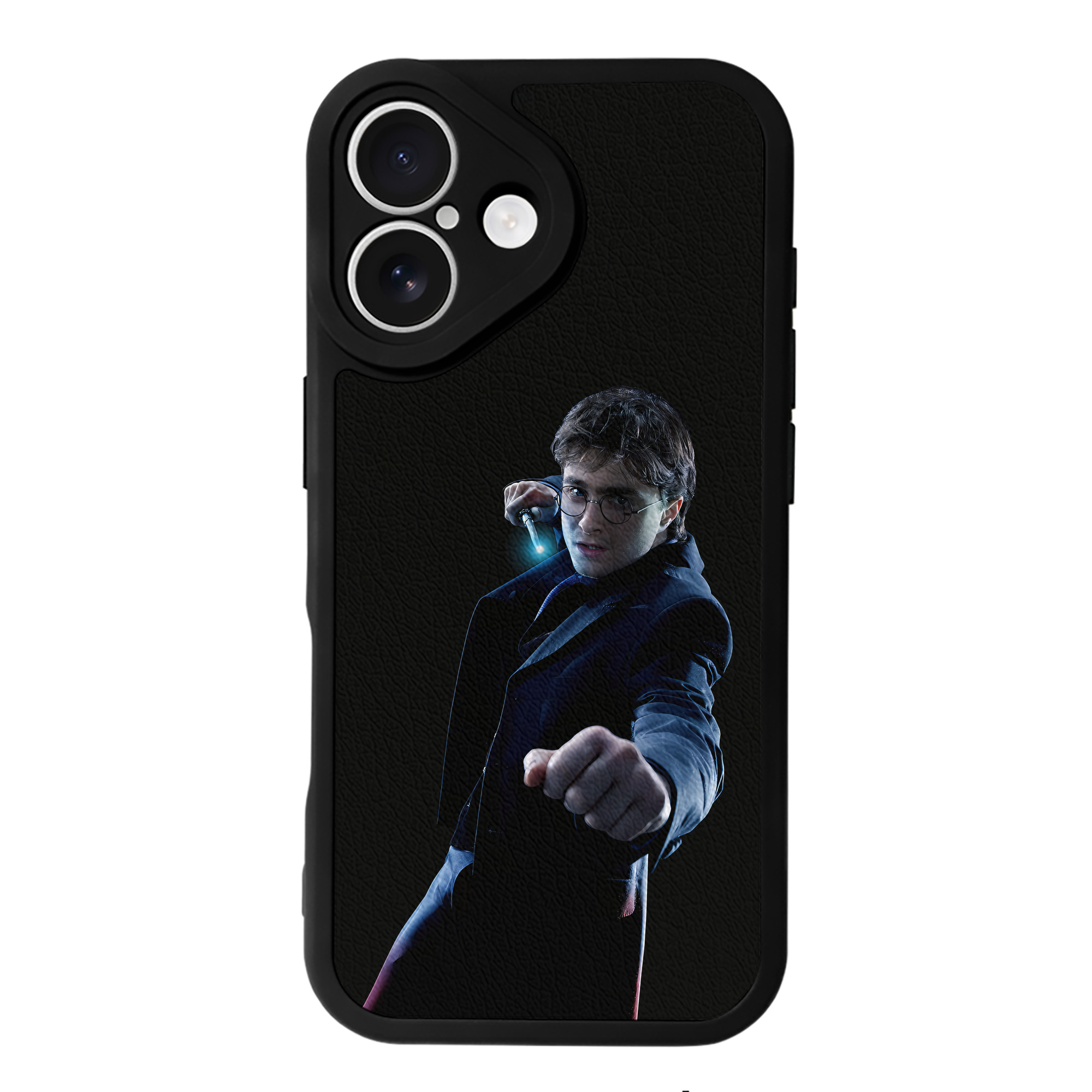 （画像用） Harry Potter ハリー・ポッターシリーズ 【iPhone 16シリーズ対応】シリコンスマホケース（レザー調） 材質：シリコン